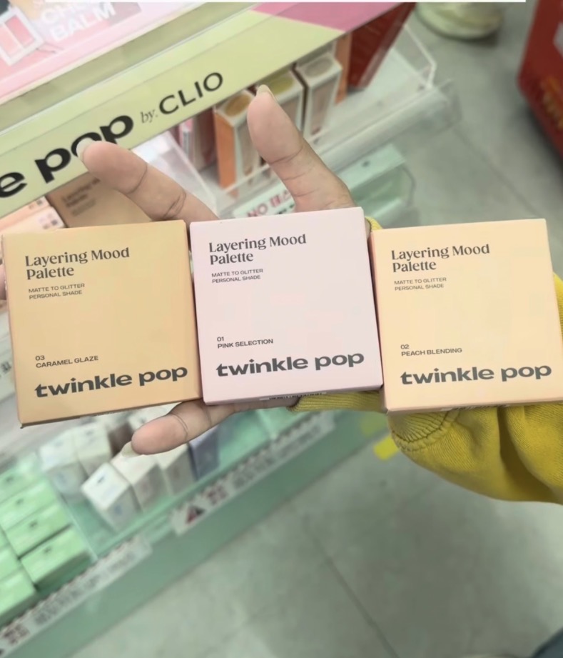 [DAISO] CLIO Mood Palette (Caramel Glaze)