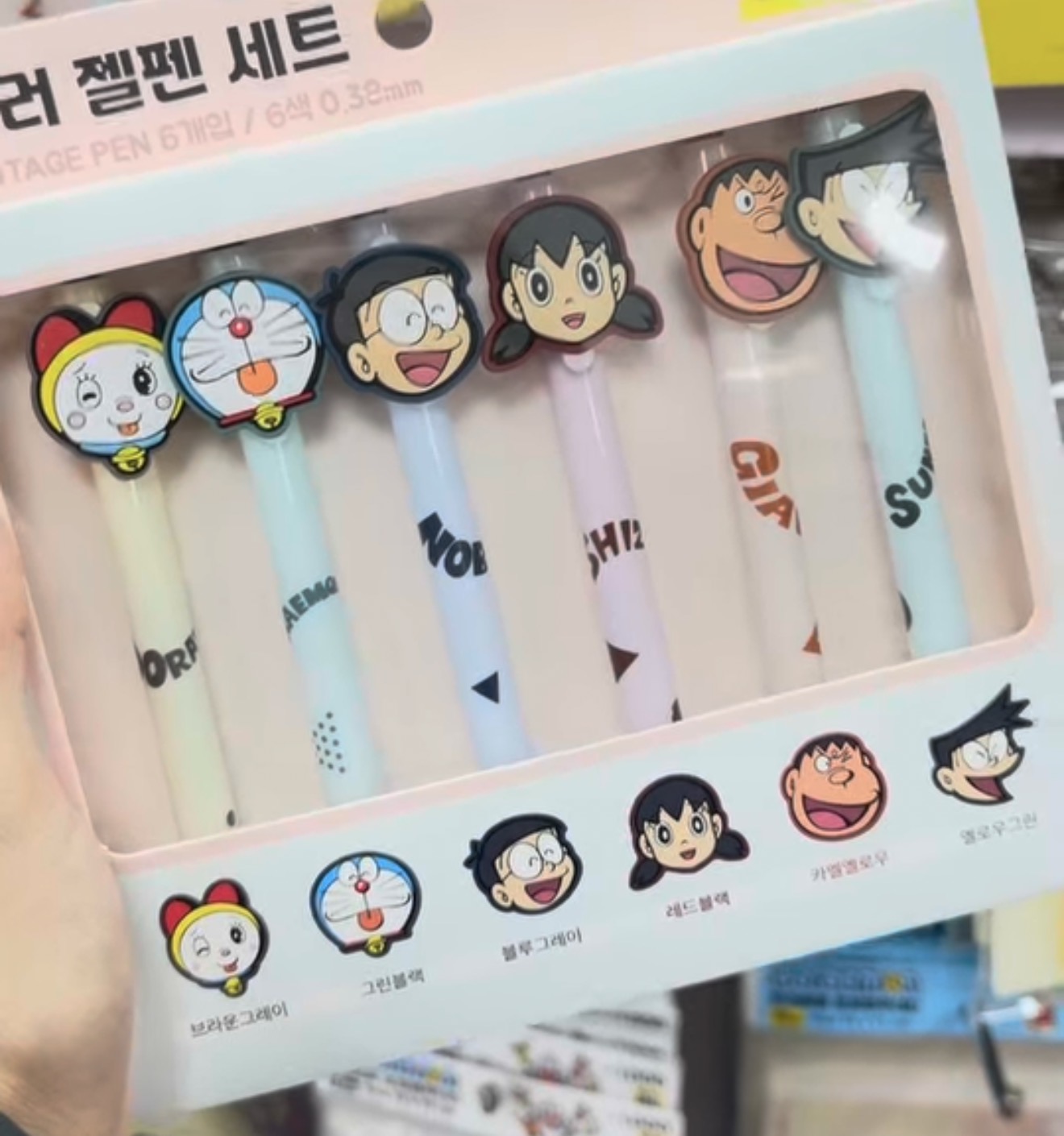 [DAISO] DORAEMON pens