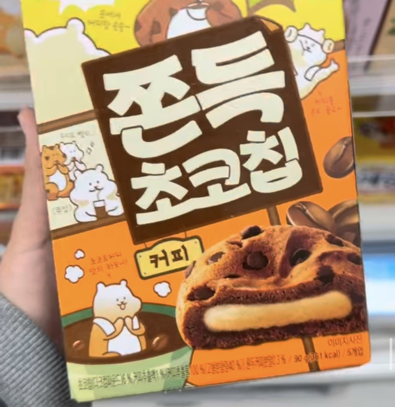 [DAISO] Coffee Choco Chip