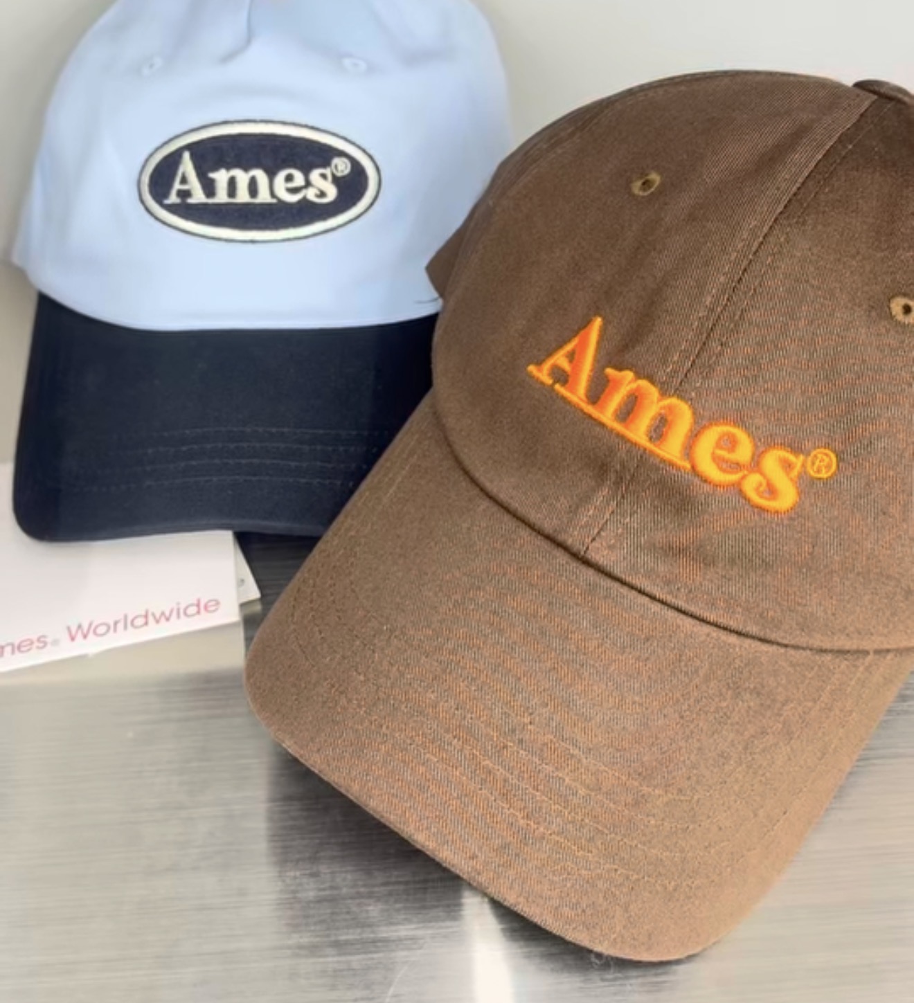 [AMES] Cap (Blue)