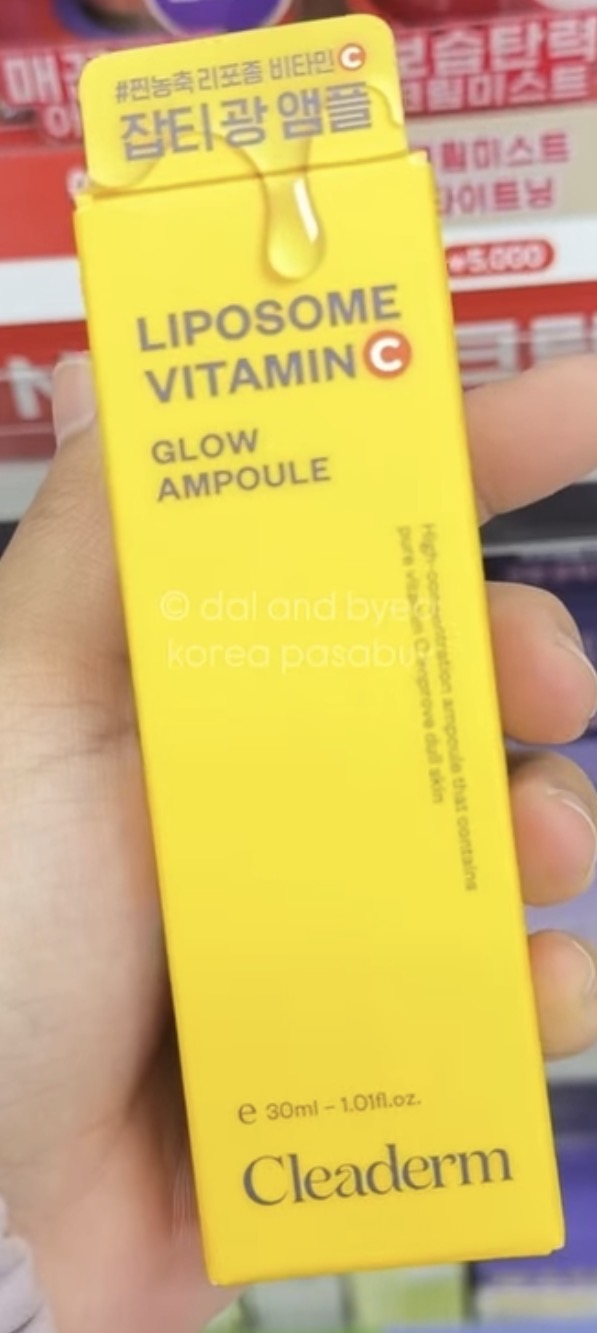 [DAISO] Cleaderm Vitamin C Glow Ampoule