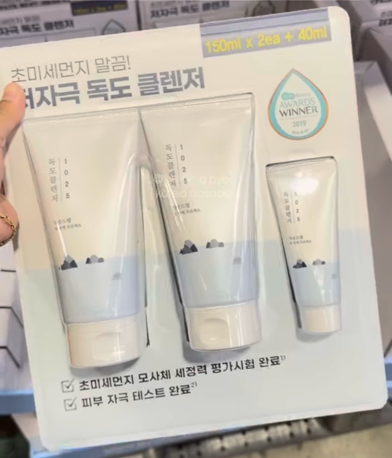 [COSTCO] Roundlab Dokdo Cleanser 150ml x2