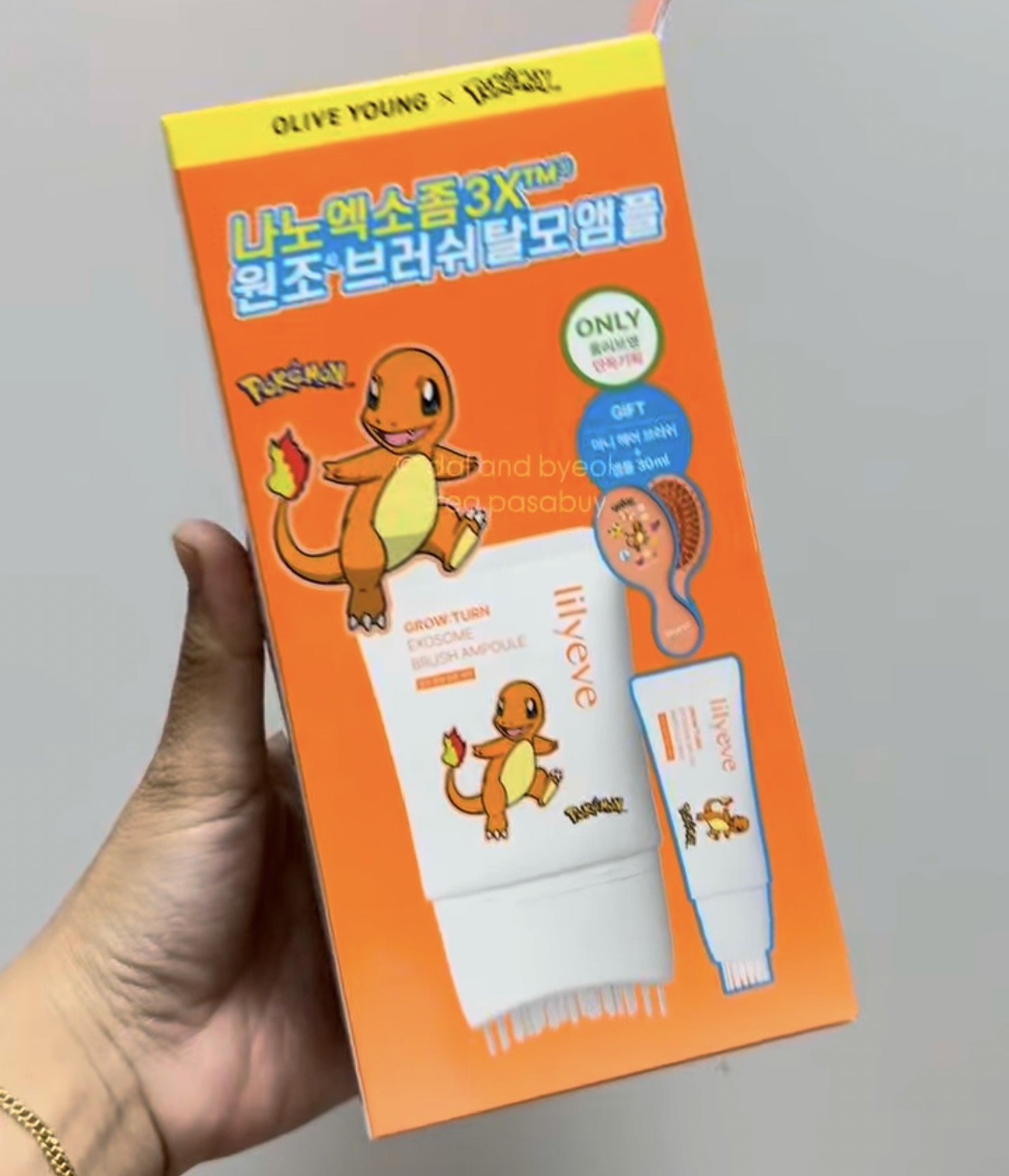 [OLIVEYOUNG] POKEMON Lilyeye Exosome Brush Ampoule