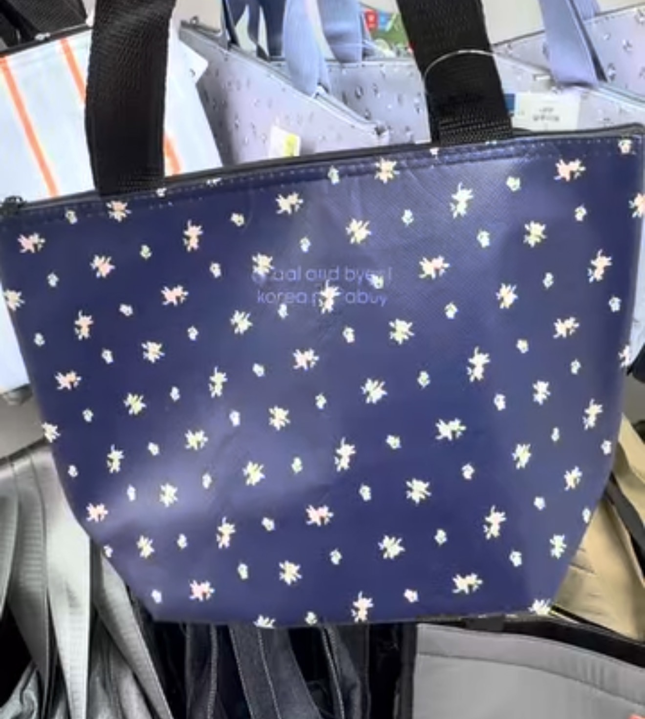 [DAISO] Bag (Blue)