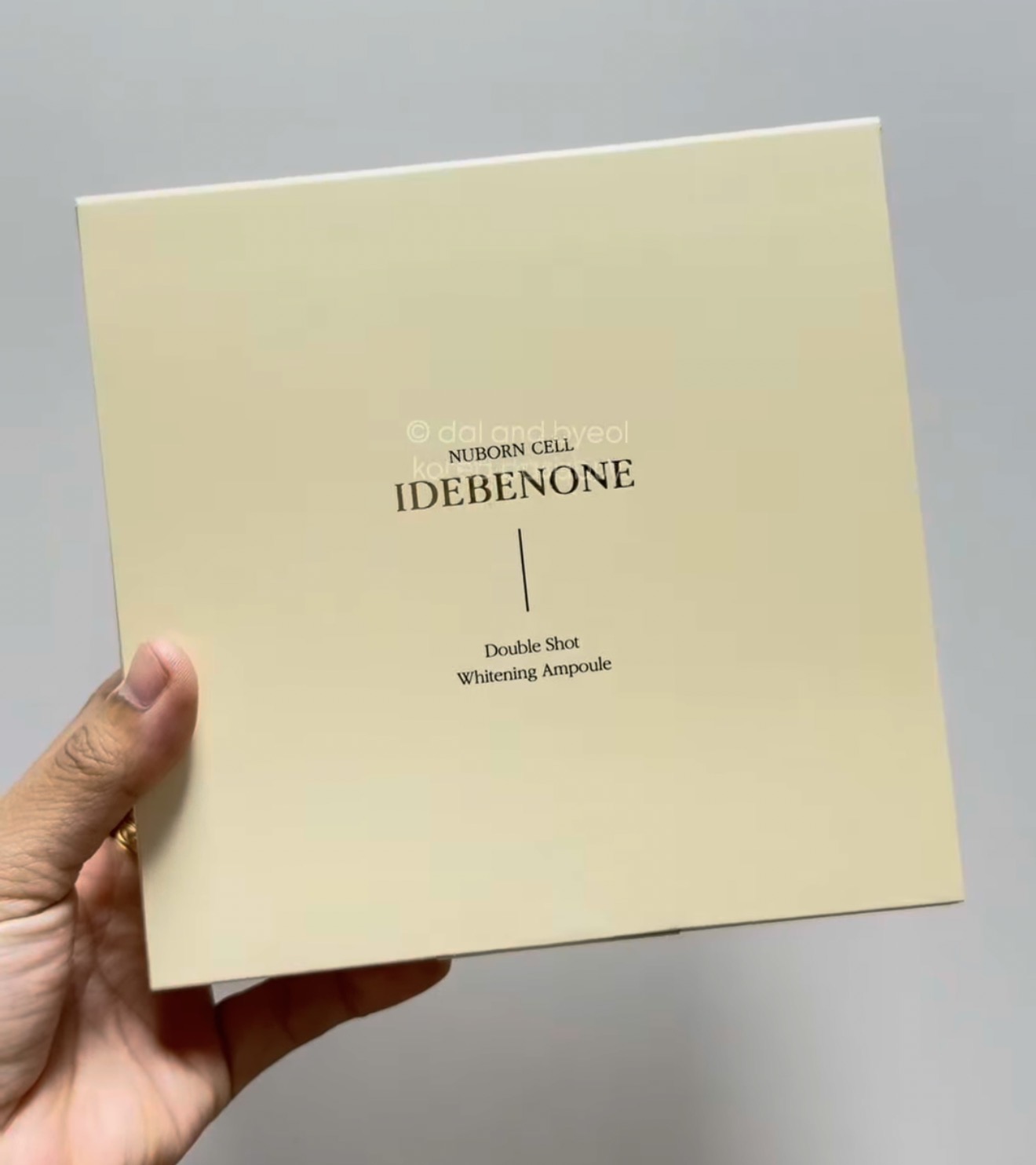 [NUBORN CELL] Idebenone Double Shot Whitening Ampoule