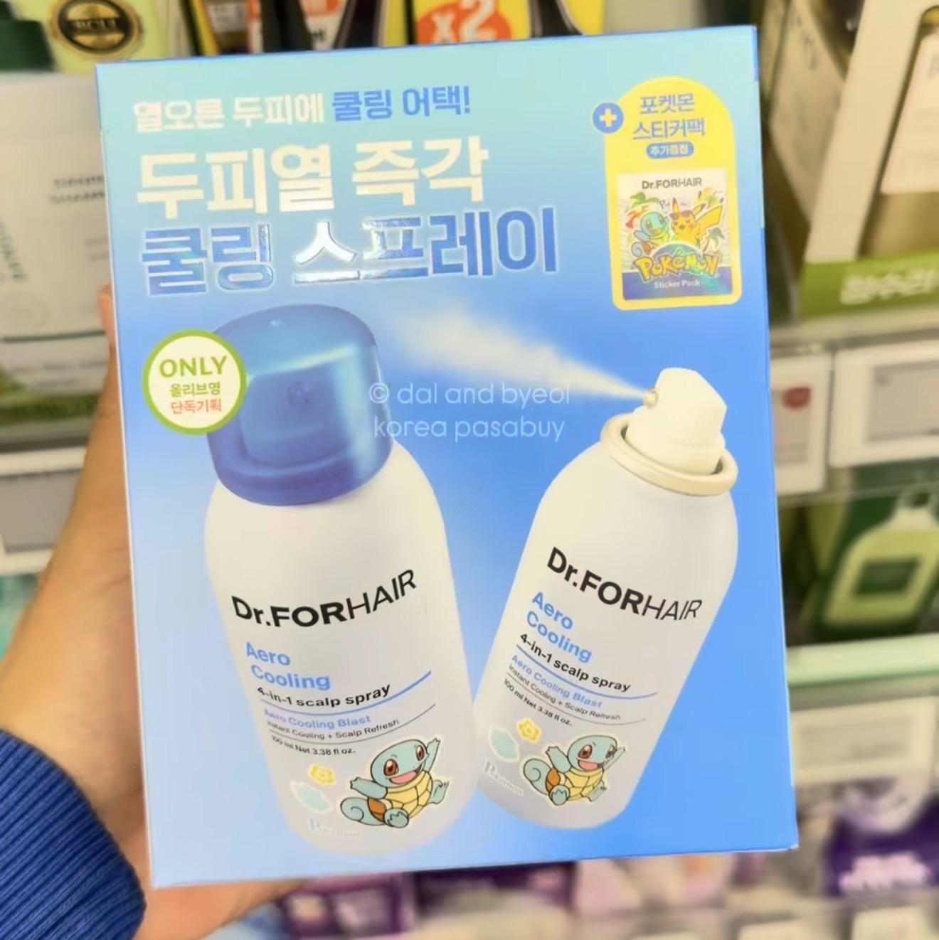 [OLIVEYOUNG] Dr. ForHair Aero Cooling Scalp Spray x2