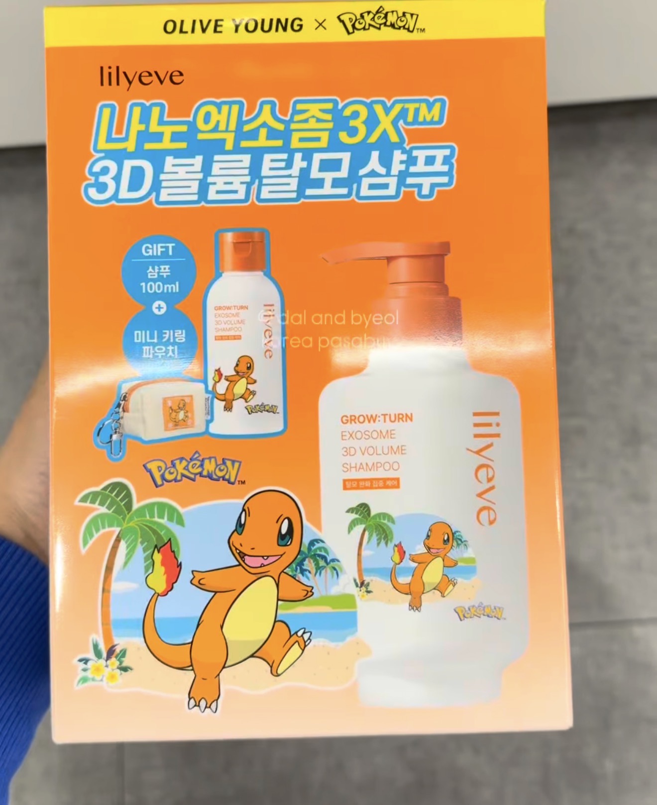 [OLIVEYOUNG] POKEMON Lileye Exosome Shampoo 500ml