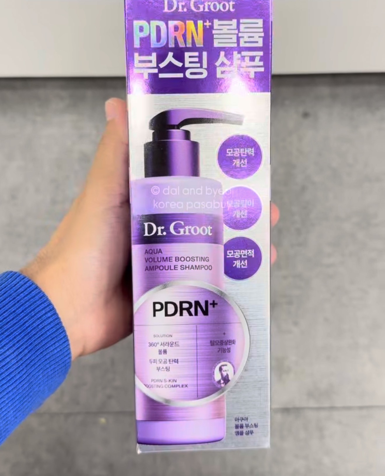 [OLIVEYOUNG] Dr. Groot Aqua Ampoule Shampoo 300ml