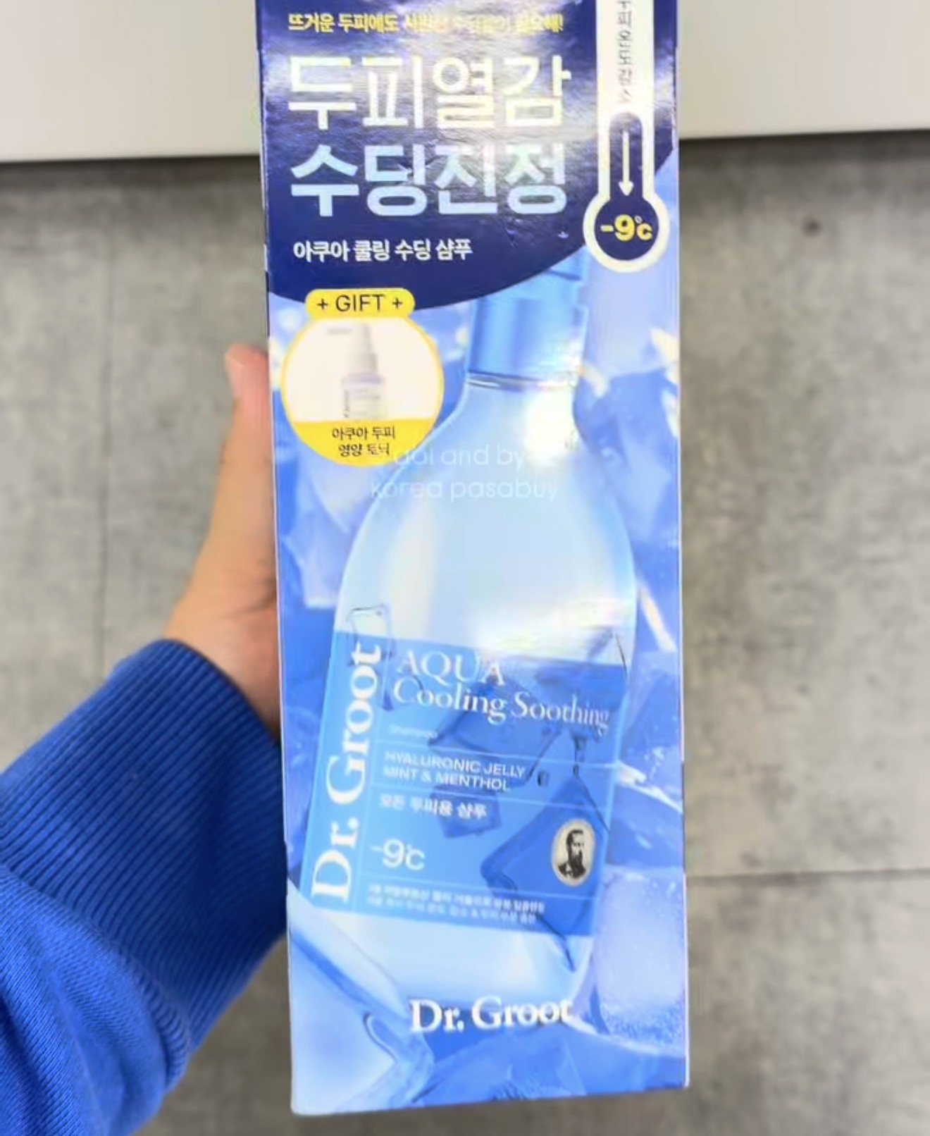 [OLIVEYOUNG] Dr. Groot Aqua Cooling Shampoo 330ml