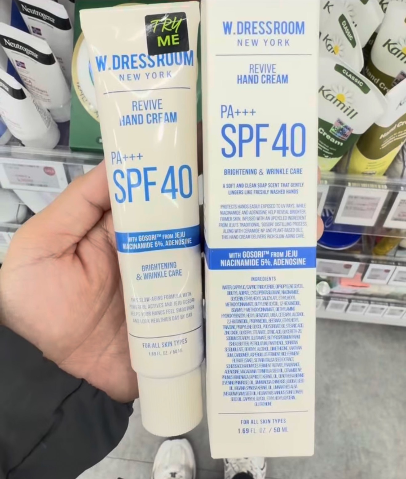 [OLIVEYOUNG] W.DressRoom Hand Cream