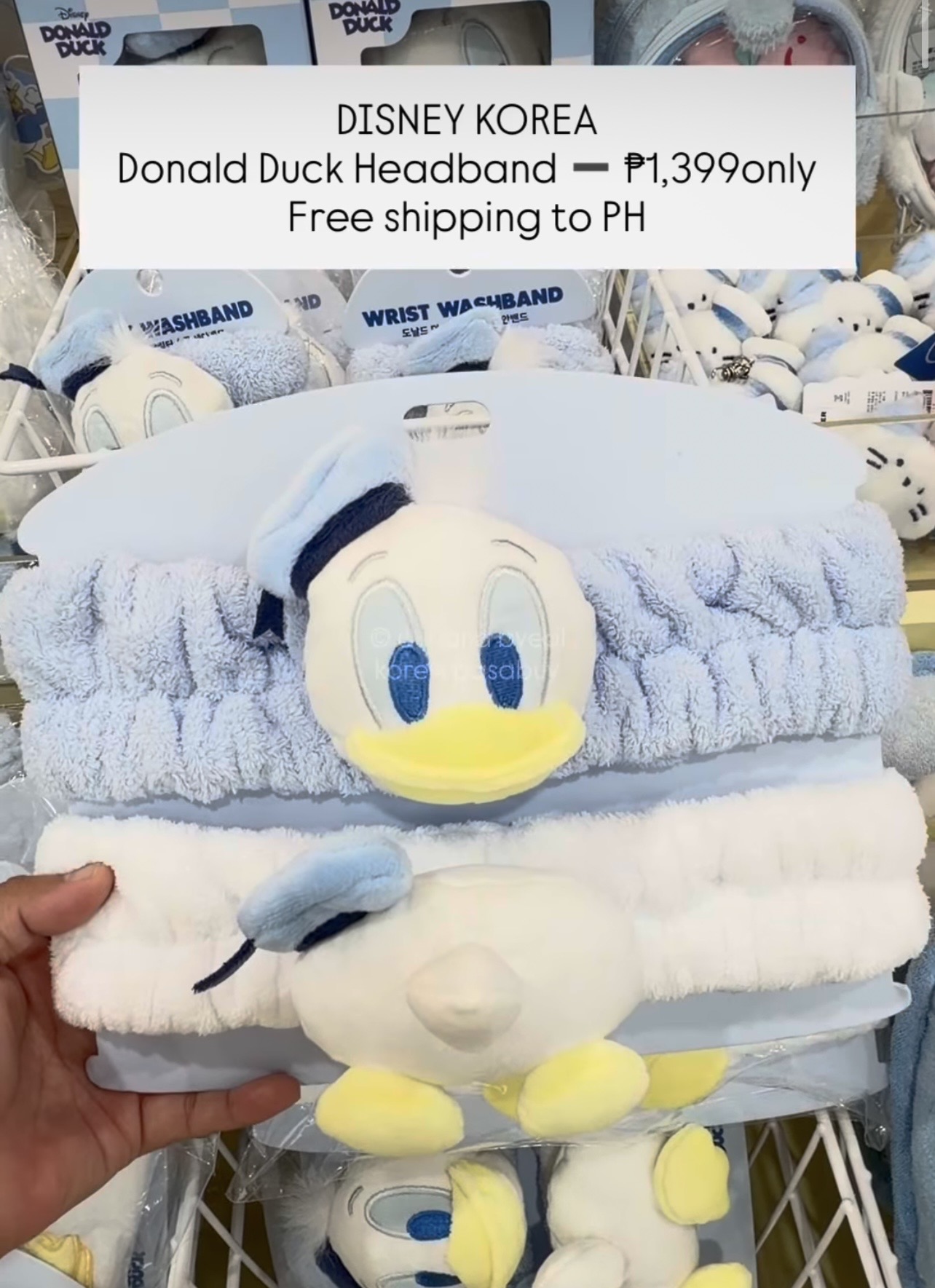 [DISNEY] Donald Duck Headband