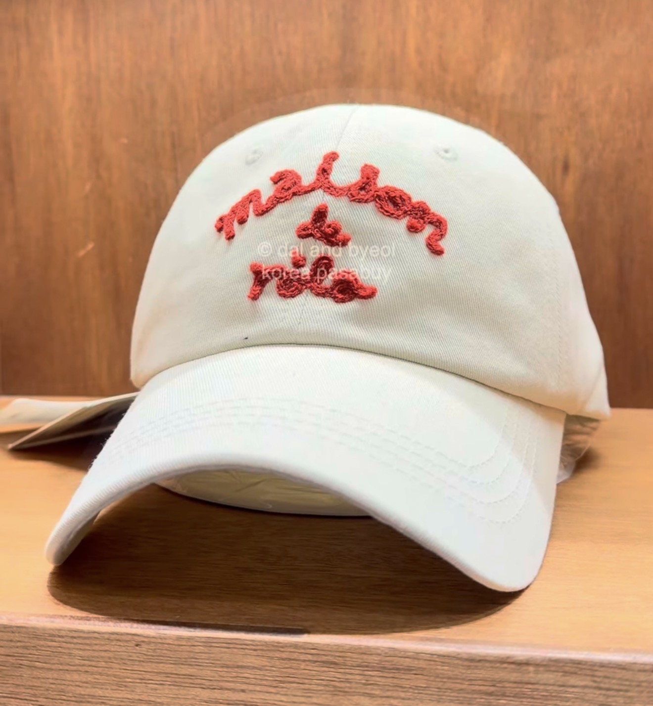 [ROLAROLA] Maison de Rola Ball Cap - White