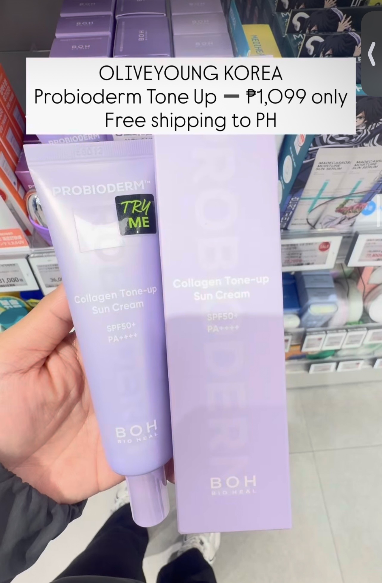 [OLIVEYOUNG] Probioderm Tone Up