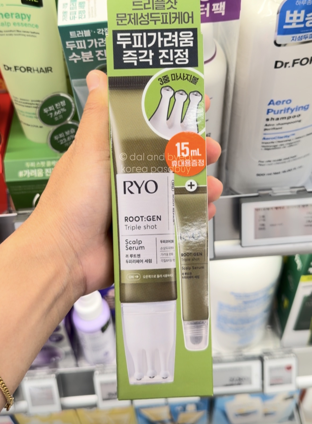 [OLIVEYOUNG] RYO Triple Shot Scalp Serum