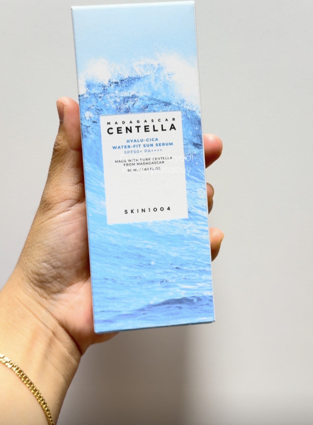 [OLIVEYOUNG] SKIN1004 Hyalu-Cica Water-Fit Sun Serum 50ml