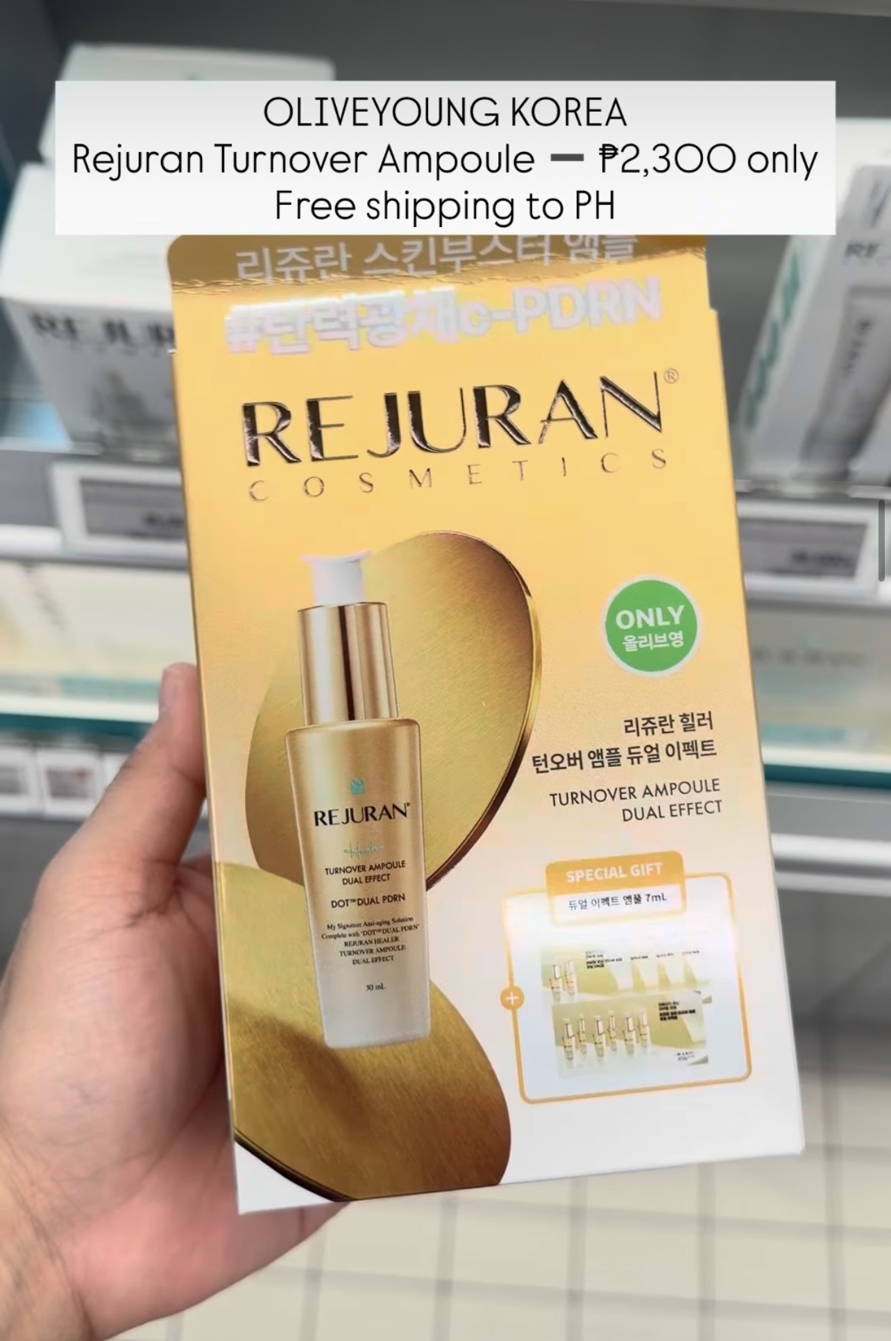[OLIVEYOUNG] Rejuran Turnover Ampoule