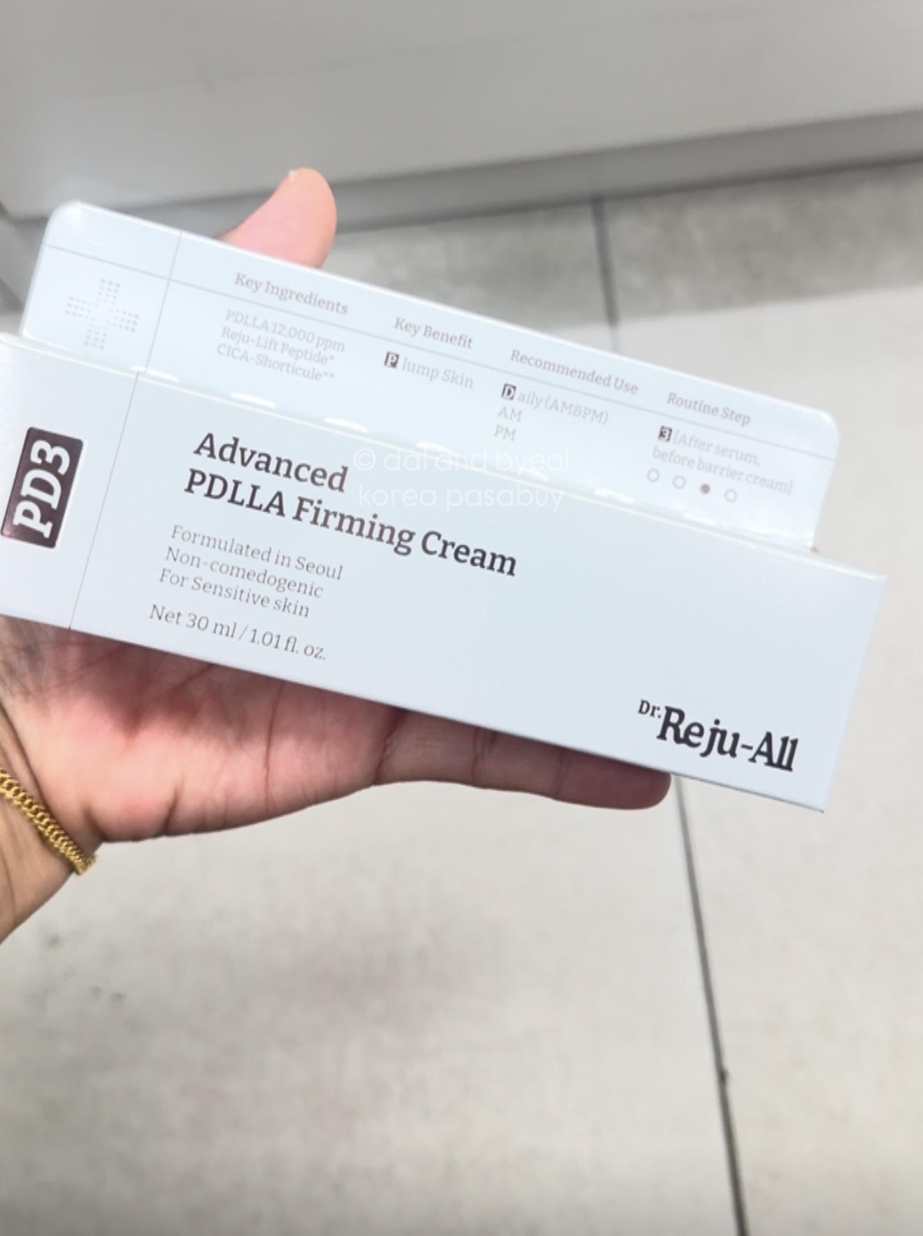 [PHARMACY] DR. REJU-ALL PD3 Advanced PDLLA Firming Cream 30ml